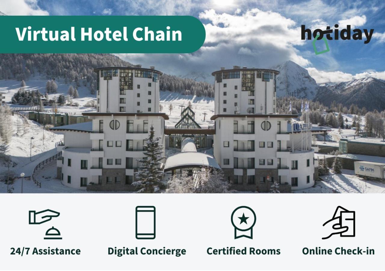 Hotiday Hotel Colle Sestriere Exteriör bild